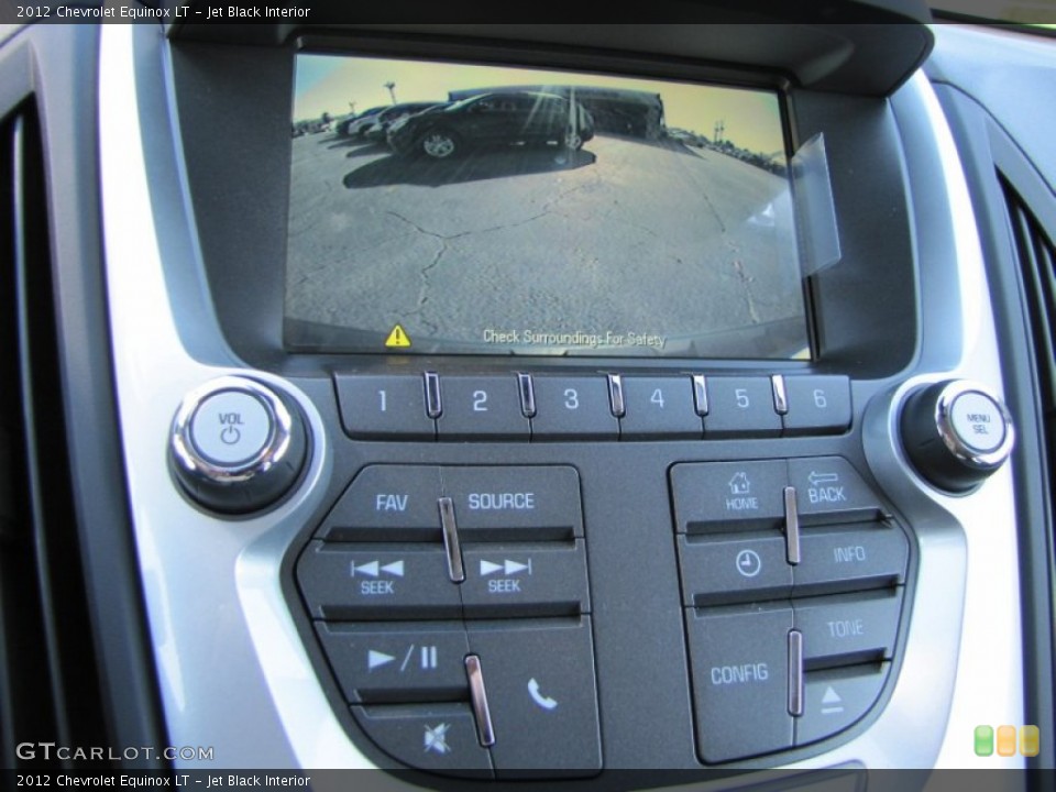 Jet Black Interior Controls for the 2012 Chevrolet Equinox LT #54124962
