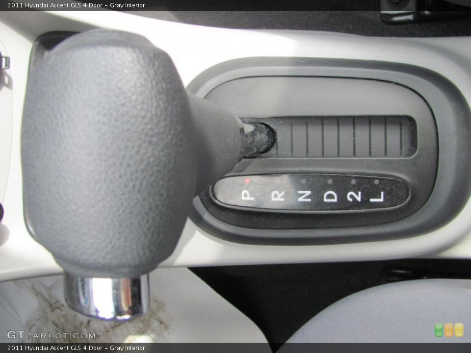 Gray Interior Transmission for the 2011 Hyundai Accent GLS 4 Door #54125529