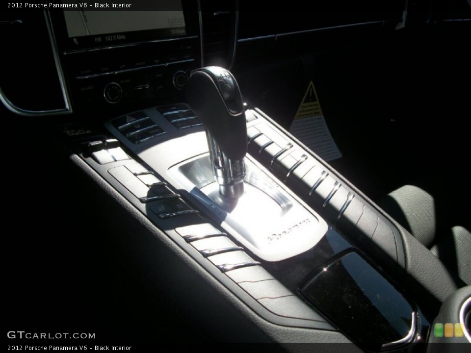 Black Interior Transmission for the 2012 Porsche Panamera V6 #54125767