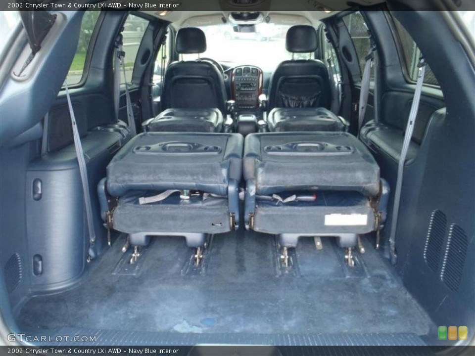 Navy Blue Interior Trunk for the 2002 Chrysler Town & Country LXi AWD #54126139