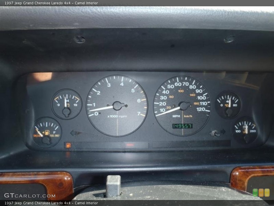 Camel Interior Gauges for the 1997 Jeep Grand Cherokee Laredo 4x4 #54126578