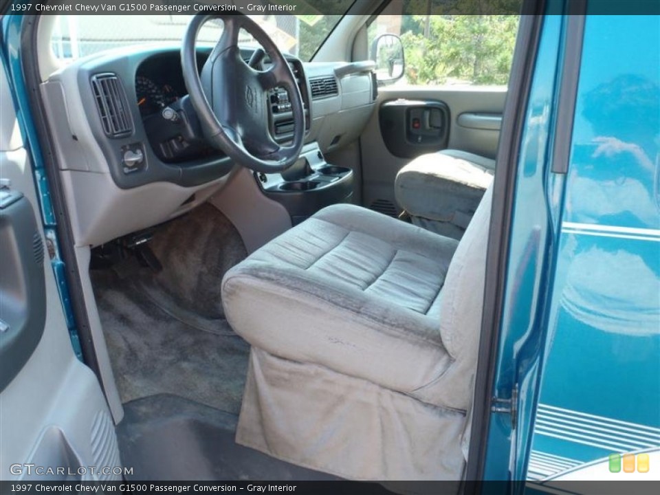 Gray 1997 Chevrolet Chevy Van Interiors