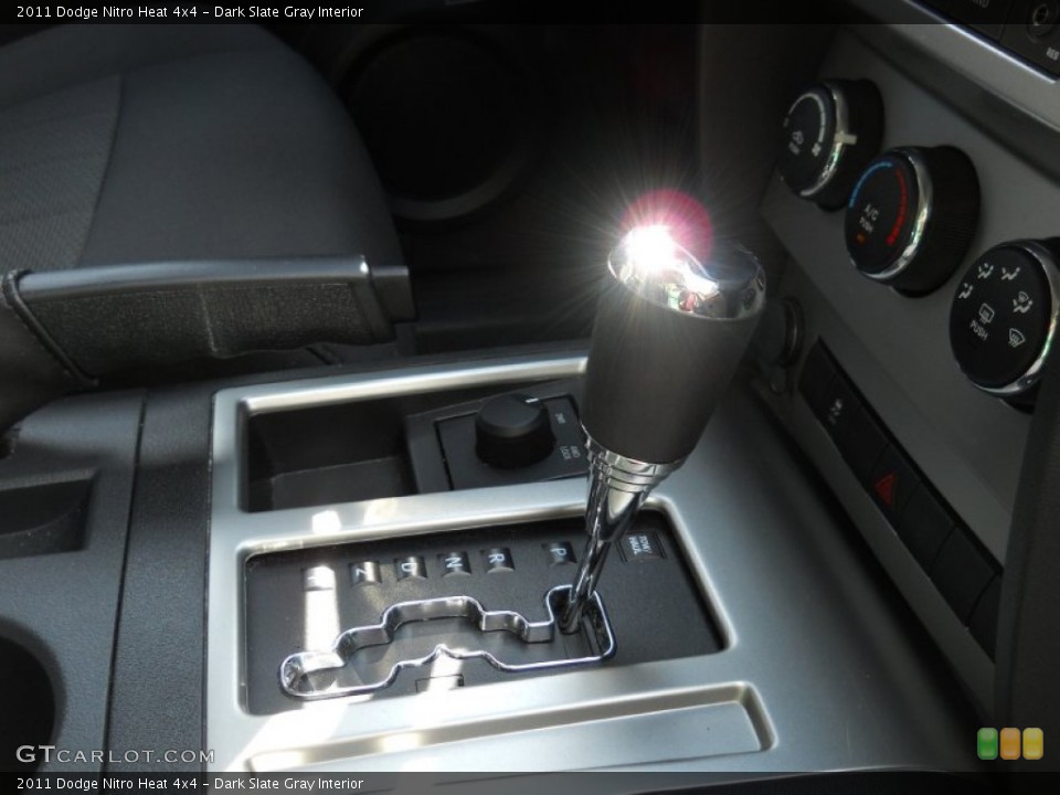Dark Slate Gray Interior Transmission for the 2011 Dodge Nitro Heat 4x4 #54130344