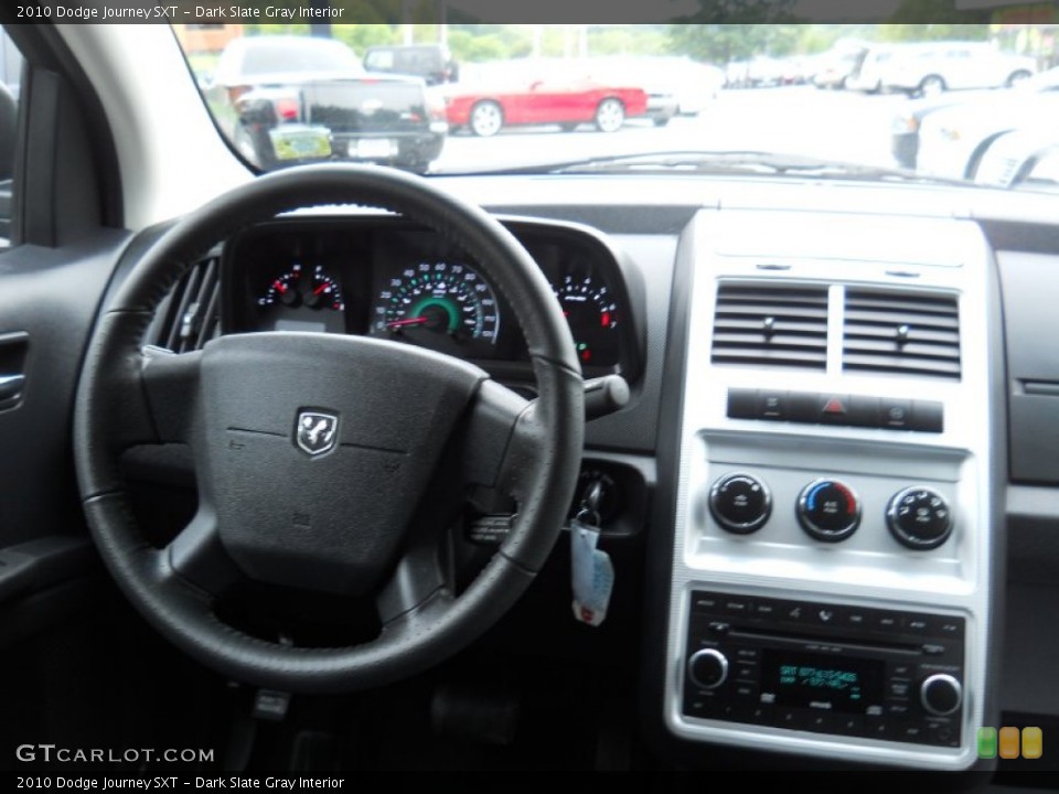Dark Slate Gray Interior Dashboard for the 2010 Dodge Journey SXT #54131229