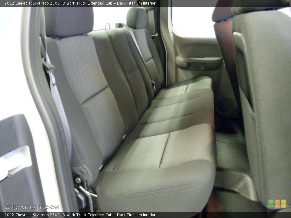 Dark Titanium Interior Photo for the 2012 Chevrolet Silverado 2500HD Work Truck Extended Cab #54133746
