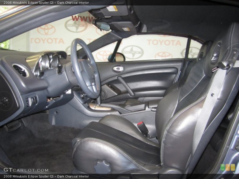 Dark Charcoal Interior Photo for the 2008 Mitsubishi Eclipse Spyder GS #54134517