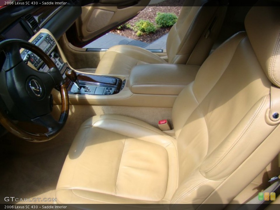 Saddle Interior Photo for the 2006 Lexus SC 430 #54134682