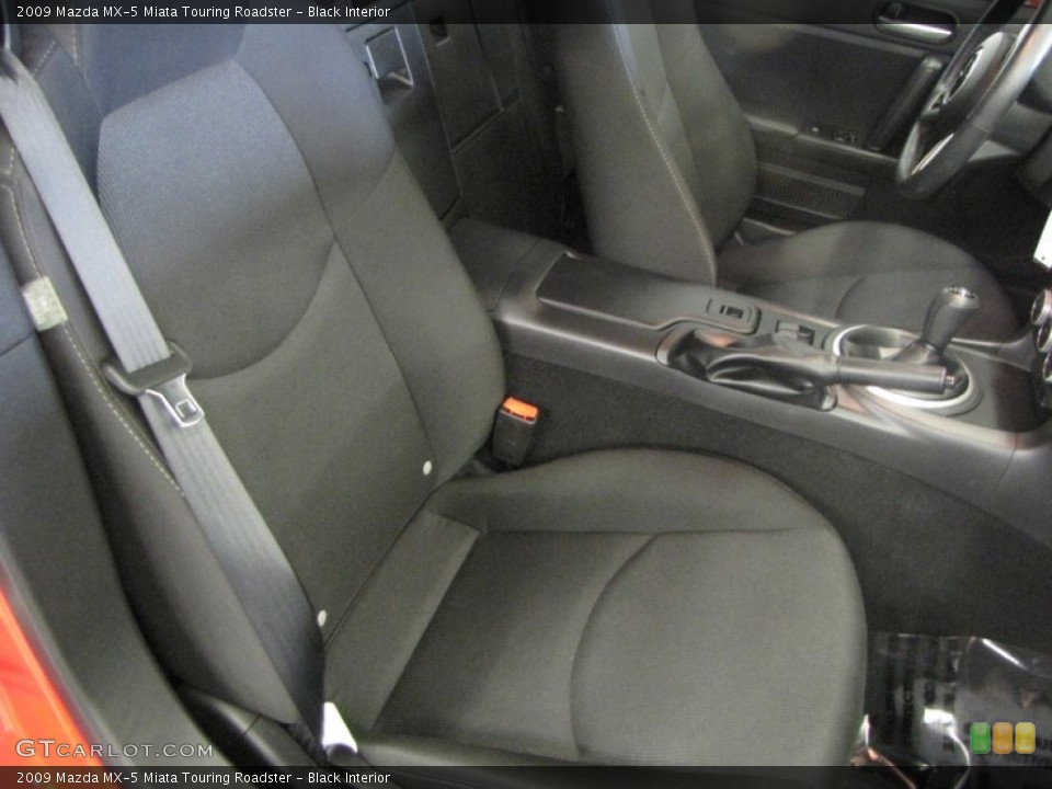Black Interior Photo for the 2009 Mazda MX-5 Miata Touring Roadster #54138600