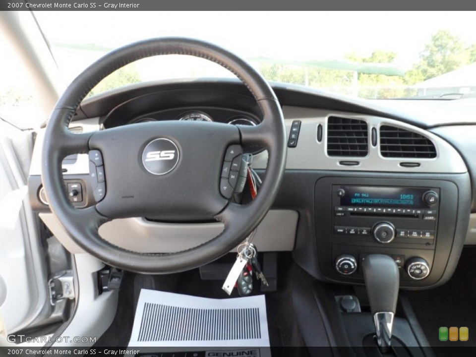 Gray Interior Dashboard for the 2007 Chevrolet Monte Carlo SS #54138618