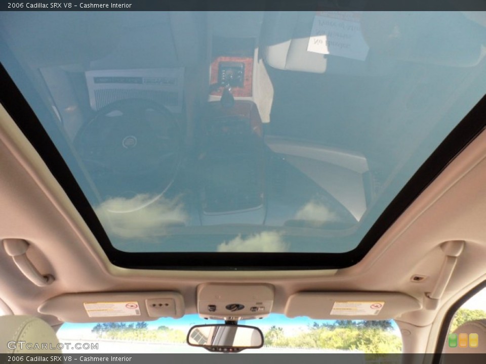 Cashmere Interior Sunroof for the 2006 Cadillac SRX V8 #54140238