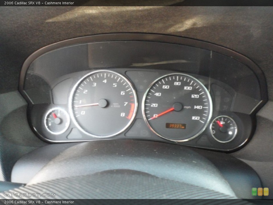Cashmere Interior Gauges for the 2006 Cadillac SRX V8 #54140280