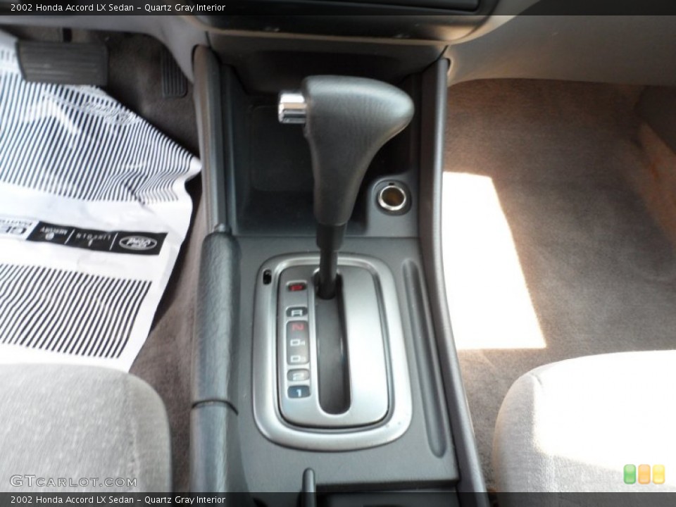 Quartz Gray Interior Transmission for the 2002 Honda Accord LX Sedan #54142191