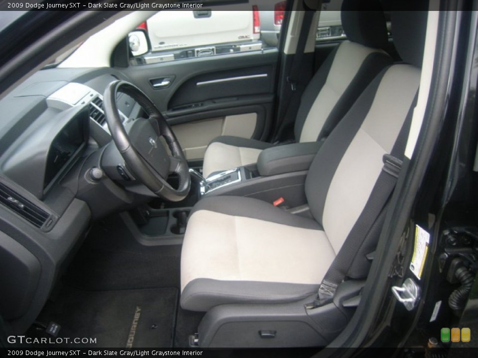 Dark Slate Gray/Light Graystone Interior Photo for the 2009 Dodge Journey SXT #54143436