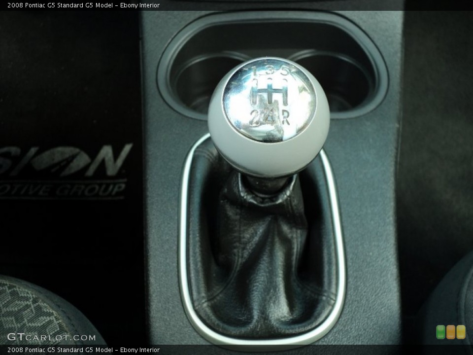Ebony Interior Transmission for the 2008 Pontiac G5  #54144764