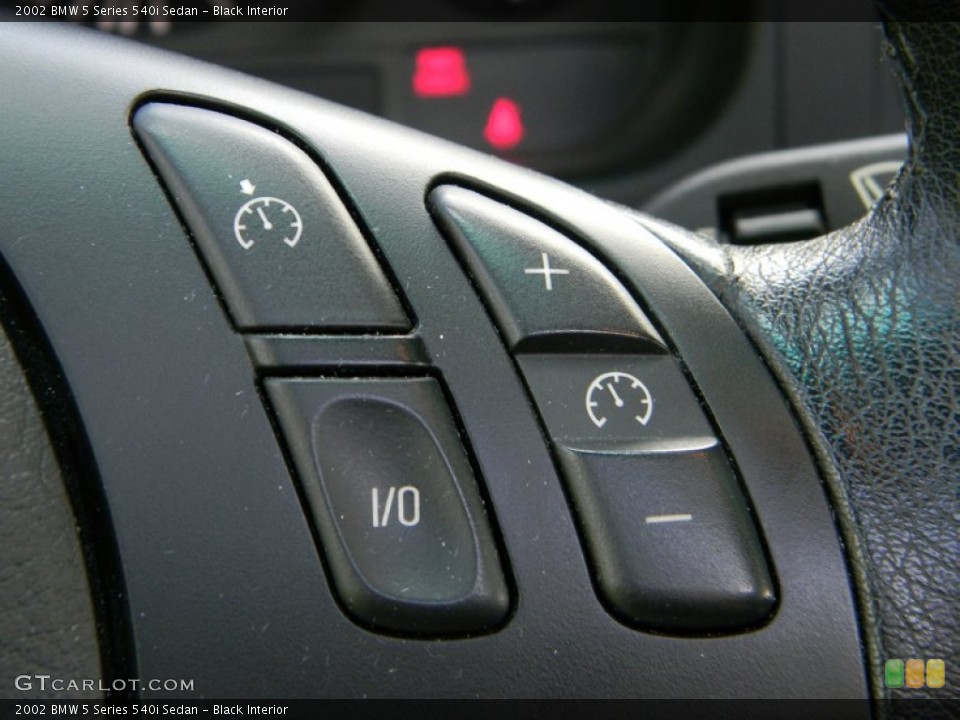 Black Interior Controls for the 2002 BMW 5 Series 540i Sedan #54145403