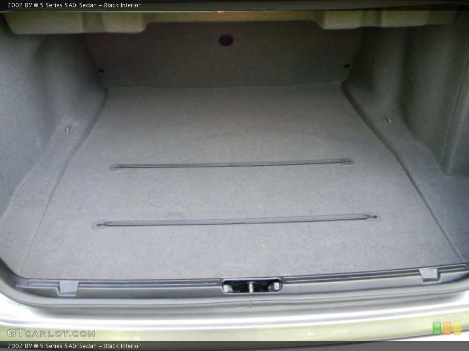 Black Interior Trunk for the 2002 BMW 5 Series 540i Sedan #54145638
