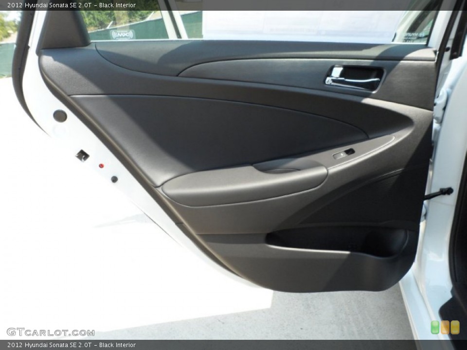 Black Interior Door Panel for the 2012 Hyundai Sonata SE 2.0T #54147148