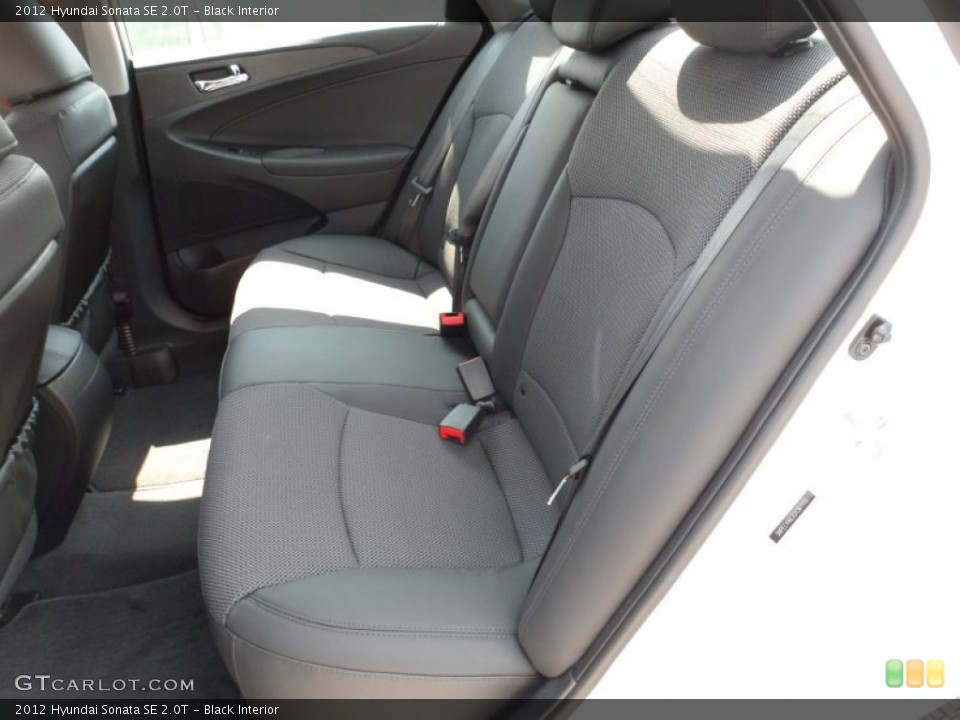 Black Interior Photo for the 2012 Hyundai Sonata SE 2.0T #54147156
