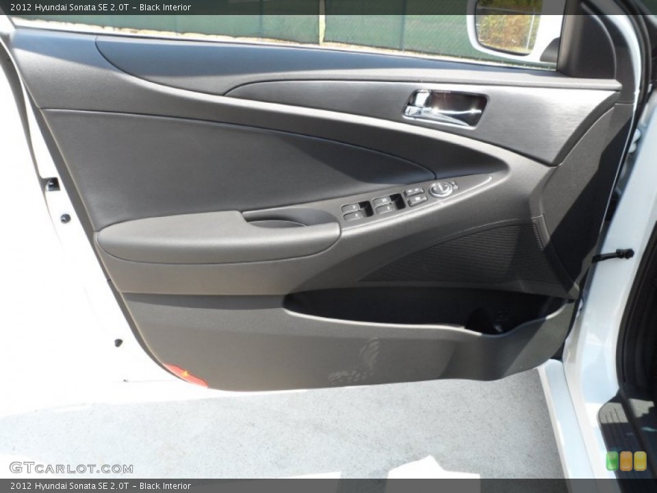 Black Interior Door Panel for the 2012 Hyundai Sonata SE 2.0T #54147165