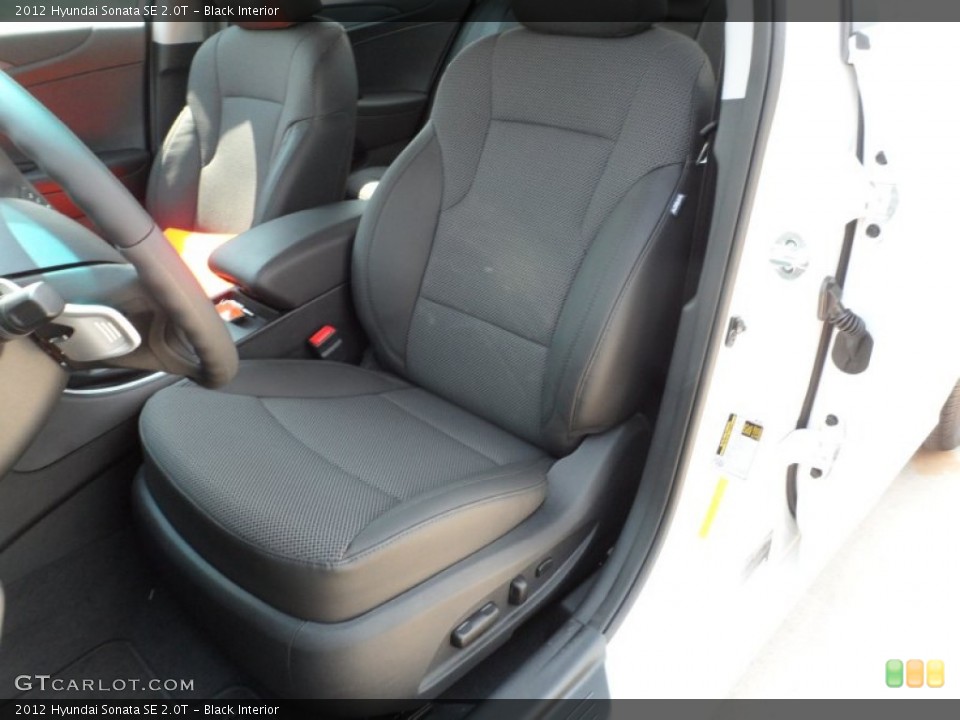Black Interior Photo for the 2012 Hyundai Sonata SE 2.0T #54147180
