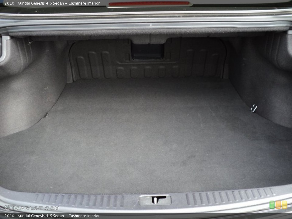 Cashmere Interior Trunk for the 2010 Hyundai Genesis 4.6 Sedan #54147702