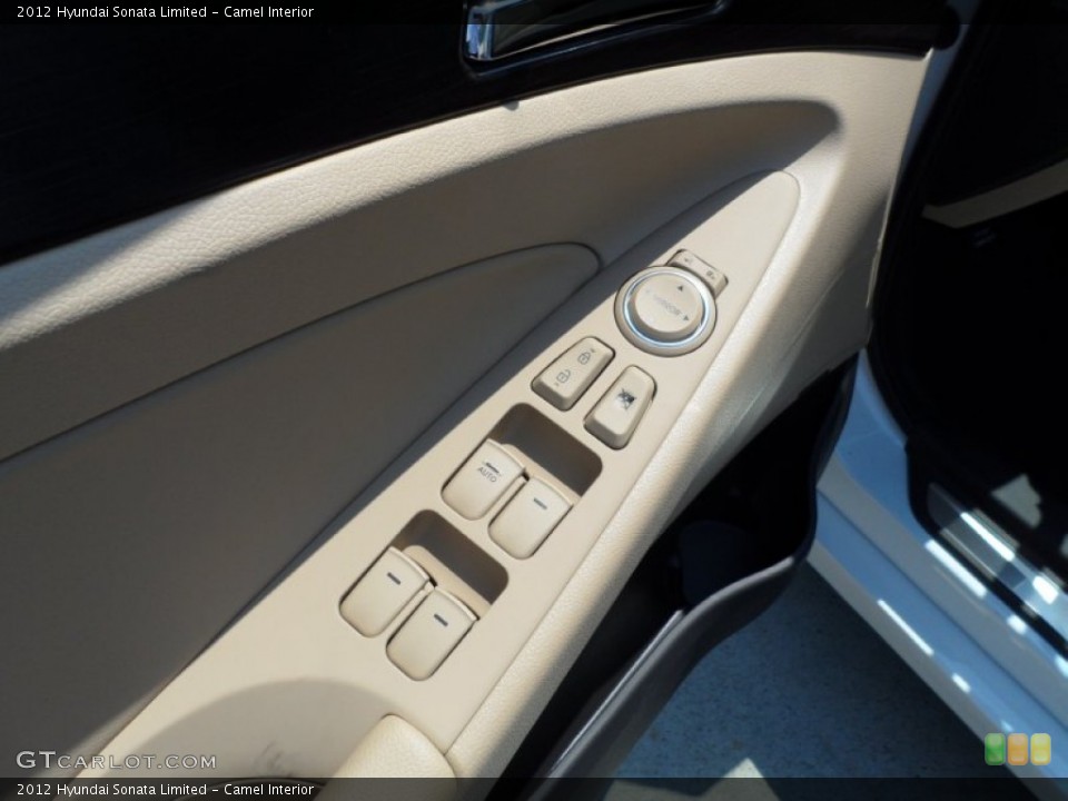 Camel Interior Controls for the 2012 Hyundai Sonata Limited #54147789