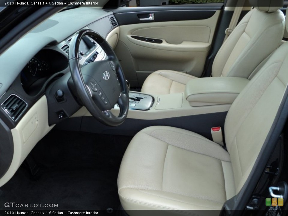 Cashmere Interior Photo for the 2010 Hyundai Genesis 4.6 Sedan #54147792