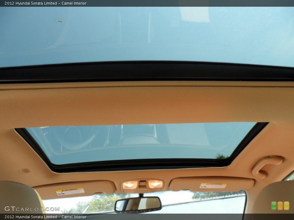 Camel Interior Sunroof for the 2012 Hyundai Sonata Limited #54147810