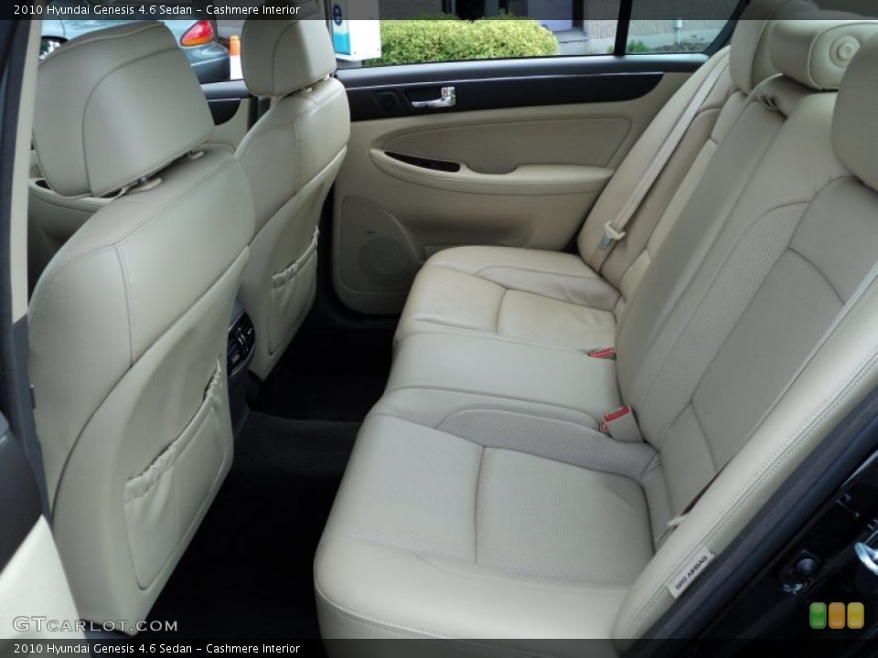 Cashmere Interior Photo for the 2010 Hyundai Genesis 4.6 Sedan #54147816