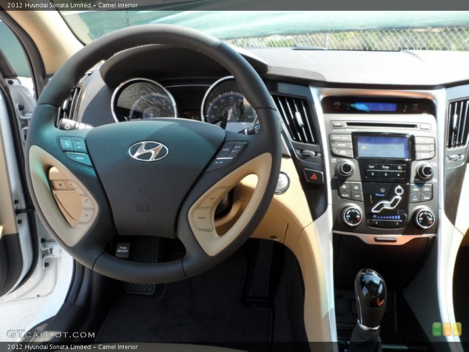 Camel Interior Dashboard for the 2012 Hyundai Sonata Limited #54147819