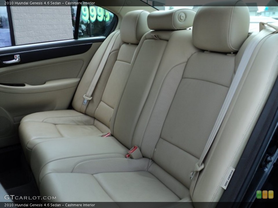 Cashmere Interior Photo for the 2010 Hyundai Genesis 4.6 Sedan #54147822