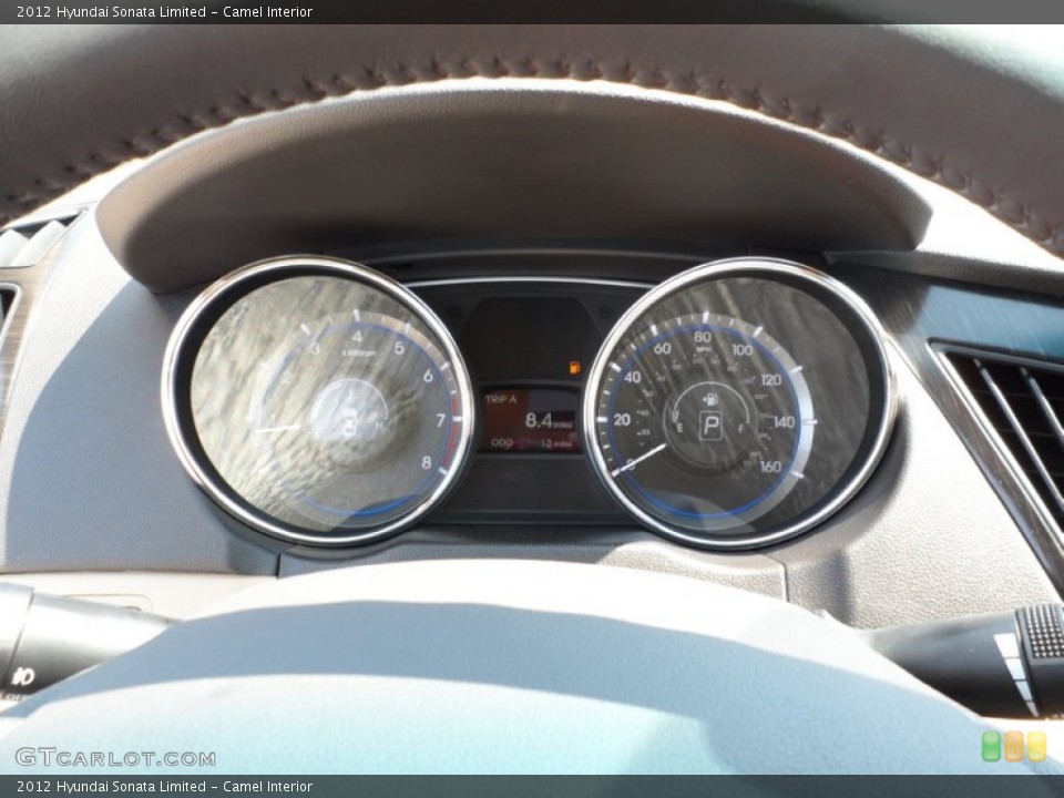Camel Interior Gauges for the 2012 Hyundai Sonata Limited #54147891