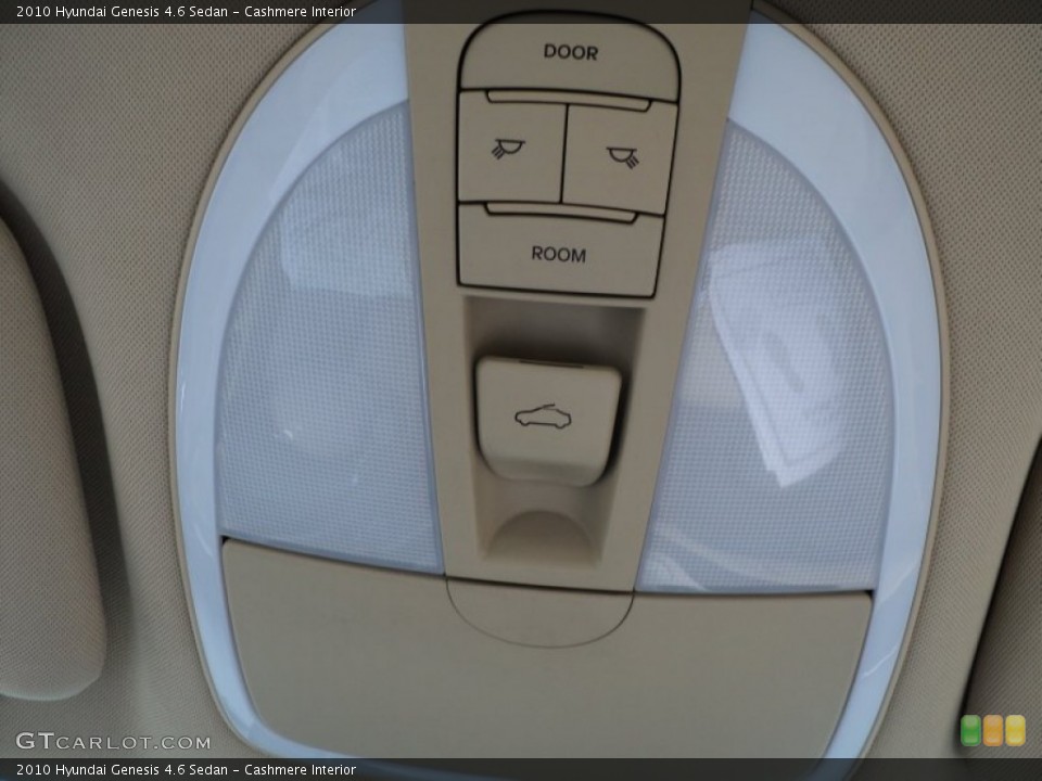 Cashmere Interior Controls for the 2010 Hyundai Genesis 4.6 Sedan #54147966