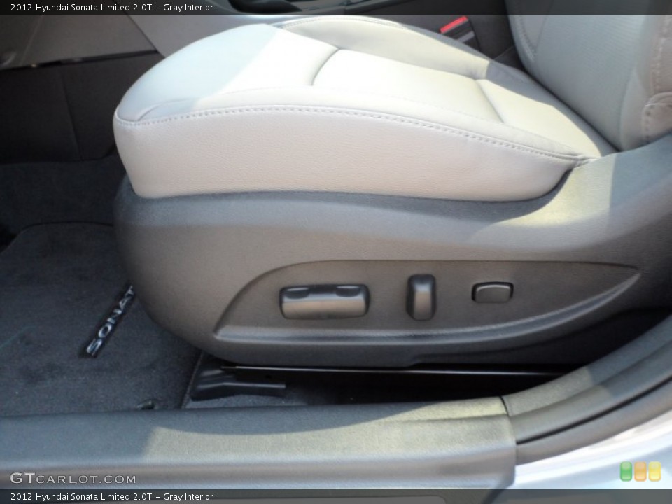 Gray Interior Controls for the 2012 Hyundai Sonata Limited 2.0T #54149181