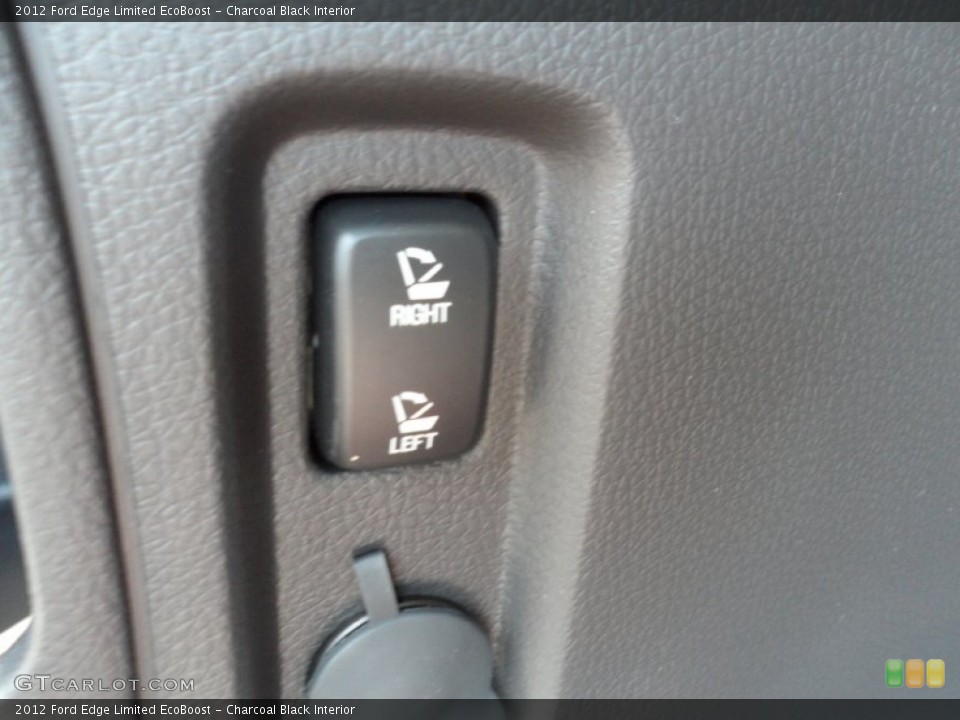 Charcoal Black Interior Controls for the 2012 Ford Edge Limited EcoBoost #54150960