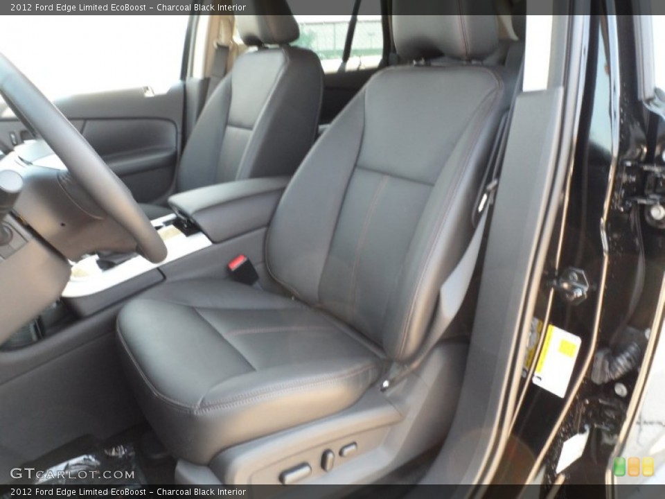 Charcoal Black Interior Photo for the 2012 Ford Edge Limited EcoBoost #54151014