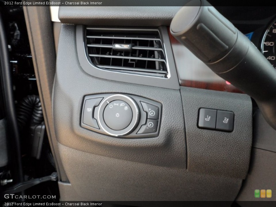 Charcoal Black Interior Controls for the 2012 Ford Edge Limited EcoBoost #54151095