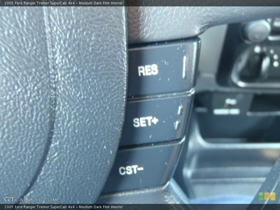 Medium Dark Flint Interior Controls for the 2005 Ford Ranger Tremor SuperCab 4x4 #54152226