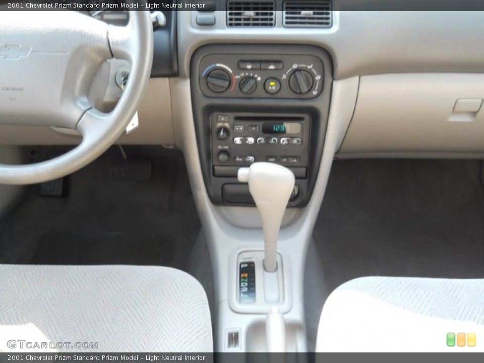 Light Neutral Interior Controls for the 2001 Chevrolet Prizm  #54152724