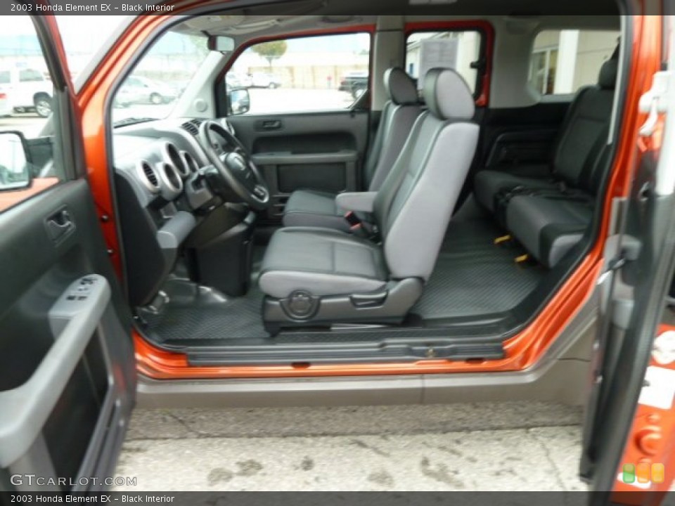 Black Interior Photo for the 2003 Honda Element EX #54155481