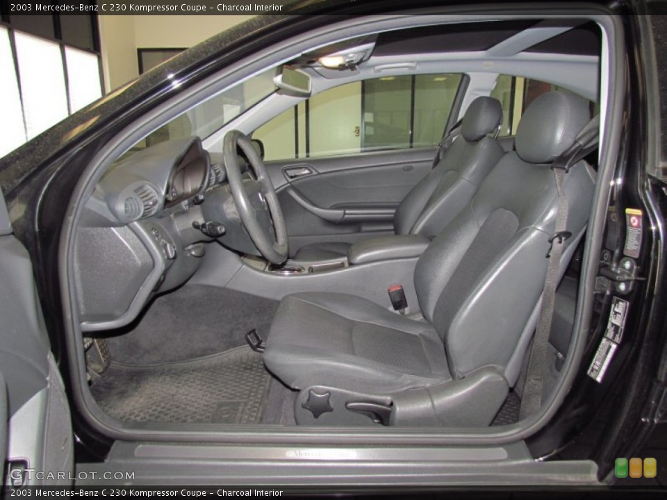 Charcoal Interior Photo for the 2003 Mercedes-Benz C 230 Kompressor Coupe #54155553