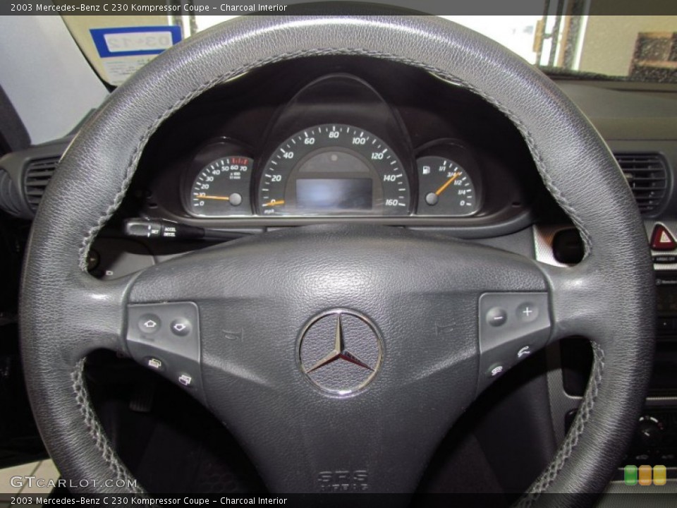 Charcoal Interior Gauges for the 2003 Mercedes-Benz C 230 Kompressor Coupe #54155619