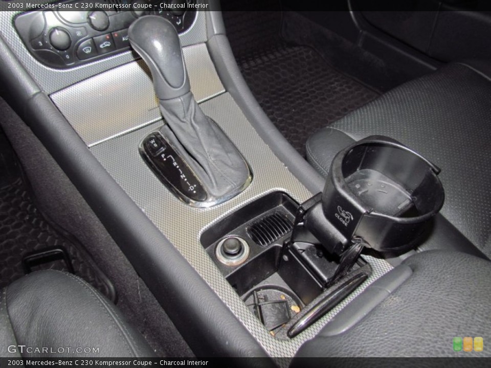 Charcoal Interior Transmission for the 2003 Mercedes-Benz C 230 Kompressor Coupe #54155637