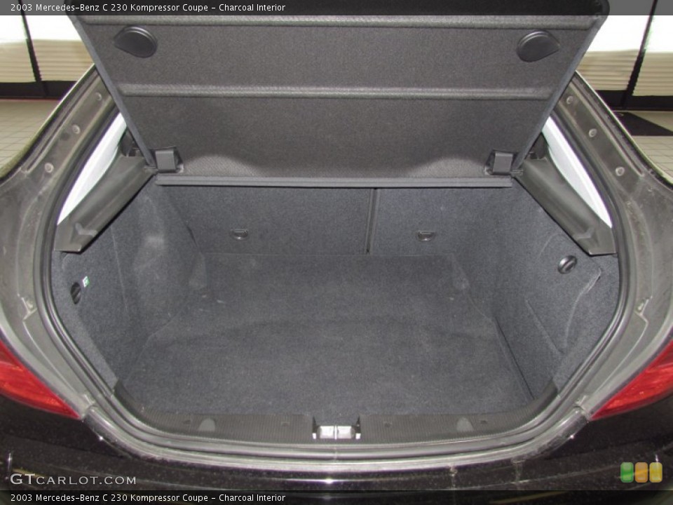Charcoal Interior Trunk for the 2003 Mercedes-Benz C 230 Kompressor Coupe #54155676