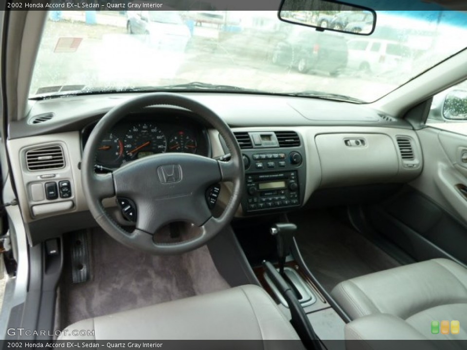 Quartz Gray Interior Prime Interior for the 2002 Honda Accord EX-L Sedan #54155979