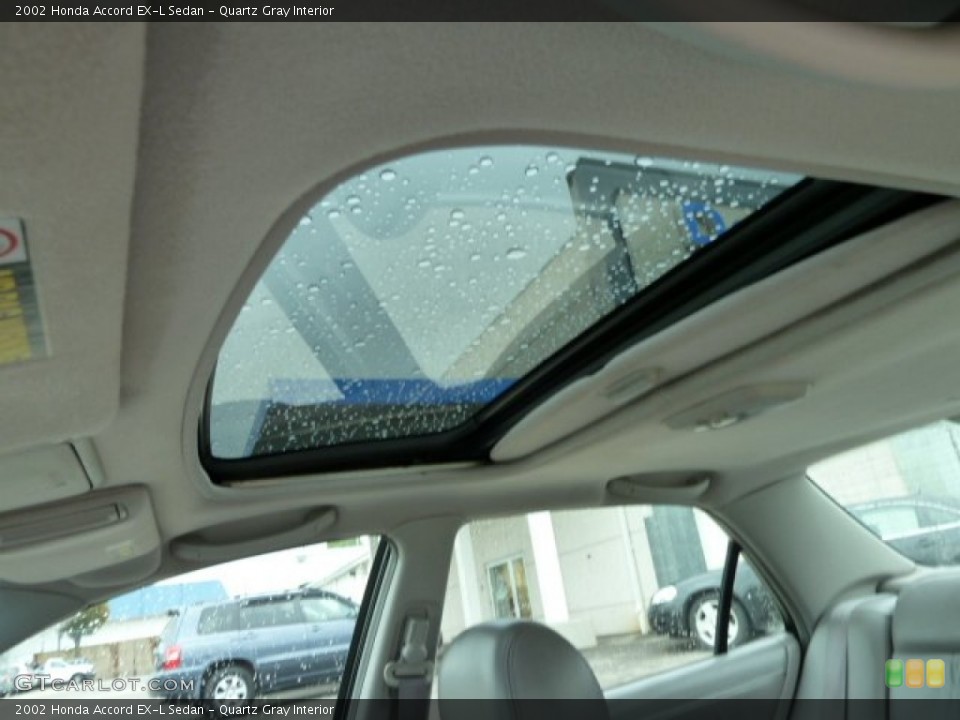 Quartz Gray Interior Sunroof for the 2002 Honda Accord EX-L Sedan #54156015