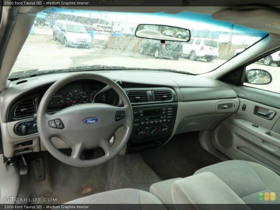 Medium Graphite Interior Dashboard for the 2000 Ford Taurus SES #54156342