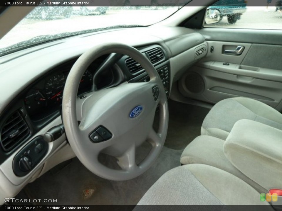 Medium Graphite Interior Dashboard for the 2000 Ford Taurus SES #54156375
