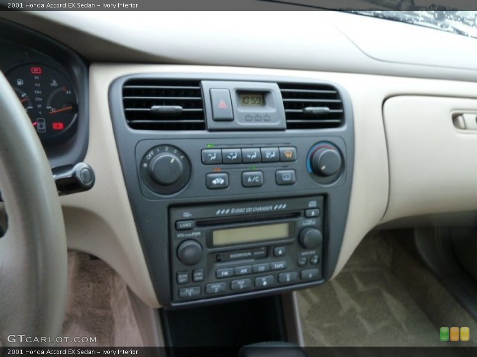 Ivory Interior Controls for the 2001 Honda Accord EX Sedan #54156741
