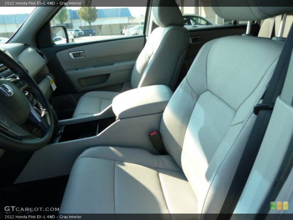 Gray Interior Photo for the 2012 Honda Pilot EX-L 4WD #54156846